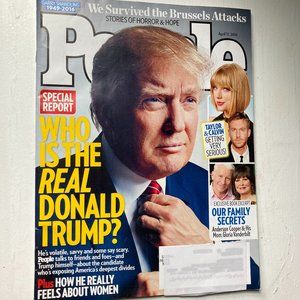 People magazine April 11 2016 election President Trump
